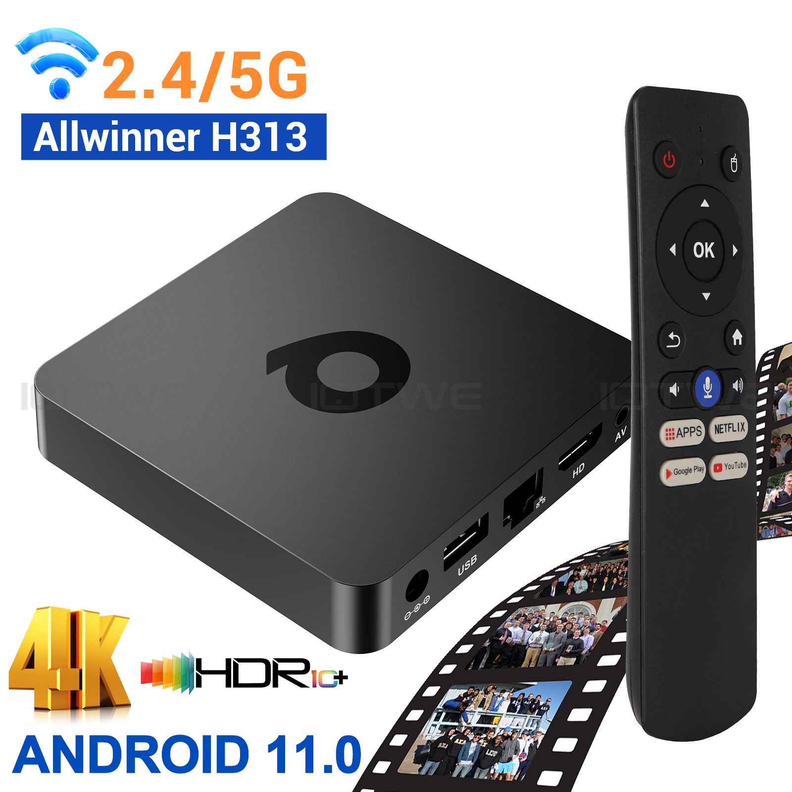 IOTWE T95Q 8K Obsługa Android  – Radxa Rock 5B 16Gb recenzja i cena